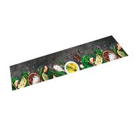 vidaXL Kitchen Rug Washable Spices 60x300 cm Velvet