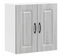 vidaXL Kitchen Wall Cabinet Kalmar Grey Sonoma Engineered Wood