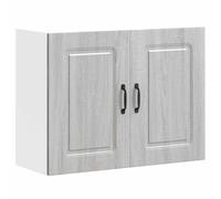 vidaXL Kitchen Wall Cabinet Kalmar Grey Sonoma Engineered Wood