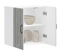vidaXL Kitchen Wall Cabinet Lucca Concrete Grey Engineered Wood