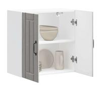 vidaXL Kitchen Wall Cabinet Lucca Grey Sonoma Engineered Wood
