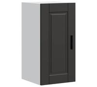 vidaXL Kitchen Wall Cabinet Porto Black Engineered Wood kitchen wall unit