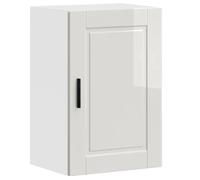 vidaXL Kitchen Wall Cabinet Porto High Gloss White Engineered Wood