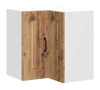vidaXL Kitchen Wall Corner Cabinet Kalmar Old Wood Engineered Wood