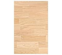vidaXL Kitchen Worktop 40x63.5x2.7 cm - Solid Oak Rectangular Wooden Countertop/Tabletop for Kitchens, Desks, Workstations
