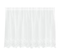 vidaXL Lace Curtain White 200 x 120 cm Polyester