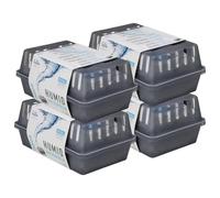 vidaXL Lafita Moisture Absorbers with Refill Bags 4 pcs 900 g, dehumidifier, interior dehumidifier, dehumidifier bag, condensation remover, car dehumidifier