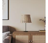 vidaXL Lamp Shade Brown Ø25x17 cm Wicker