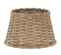 vidaXL Lamp Shade Brown Ã?38x23 cm Wicker, Brown