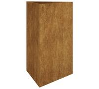 (50 x 43 x 75 cm) vidaXL Garden Planter Raised Bed Outdoor Flower Box Flower Pot Corten Steel