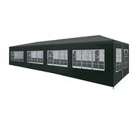 vidaXL Party Tent 3x12m Green Outdoor Garden Gazebo Marquee Canopy Shelter