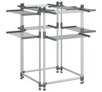 vidaXL Laundry Drying Rack Airer Clothes Drying Rack Clothes Hanger Aluminium