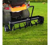 vidaXL Lawn Aerator for Ride-on Mower Time Dethstcher Scarifier Gardening Tool
