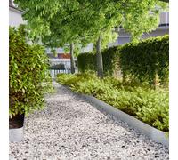 vidaXL Lawn Edgings 50 pcs 15x103 cm Galvanised Steel