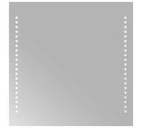 vidaXL LED Bathroom Mirror 40x40 cm Washroom Wall LED Light up Makeup Mirror