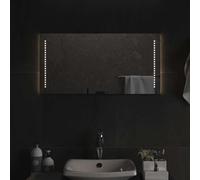 LED Bathroom Mirror Washroom Wall-mounted Light up Mirror Multi Sizes vidaXL