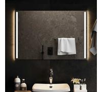 vidaXL LED Bathroom Mirror 90x60 cm