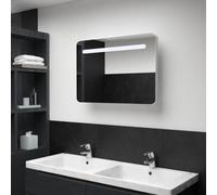 Vidaxl Led Bathroom Mirror Cabinet 80X9.5X55 Cm