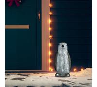 vidaXL LED Christmas Acrylic Penguin Figure Indoor and Outdoor 30cm UK NEW