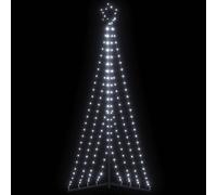 vidaXL LED Christmas Tree 339 LEDs Cold White 187 cm