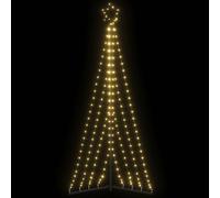 vidaXL LED Christmas Tree 339 LEDs Warm White 182 cm