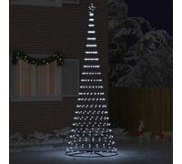 Vidaxl Led Christmas Tree Cool White 138.5 X 138.5 X 399 Cm Metal