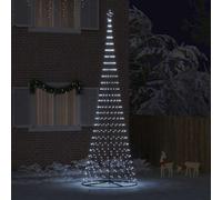 Vidaxl Led Christmas Tree Cool White 160 X 160 X 500 Cm Metal