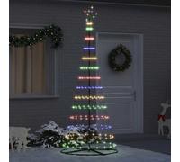 Vidaxl Led Christmas Tree Multicolour 100 X 100 X 250 Cm Metal