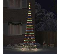 Vidaxl Led Christmas Tree Multicolour 160 X 160 X 500 Cm Metal