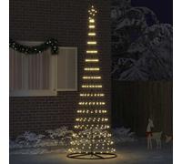 Vidaxl Led Christmas Tree Warm White 100.5 X 100.5 X 302.5 Cm Metal