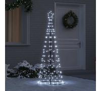 Vidaxl Led Christmas Tree With 390 Leds Cool White 250 Cm Iron