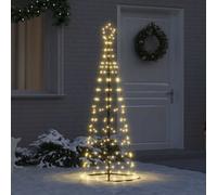 Vidaxl Led Christmas Tree With 390 Leds Warm White 250 Cm Iron