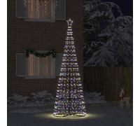 Vidaxl Led Christmas Tree With 800 Leds Multicolour 400 Cm Iron