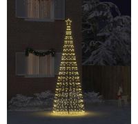 Vidaxl Led Christmas Tree With Ground Spikes Warm White 400 Cm Iron