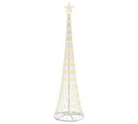 vidaXL LED Christmas Tree with Stand Warm White 70 x 70 x 250 cm Metal, Modern Living Room, Durable Holiday Lighting, Festive String Lights, Christmas Decor, Seasonal Ambience, Tree Ornamentation