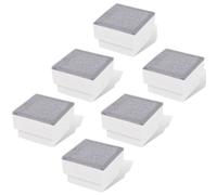 vidaXL LED Inground Lights Outdoor Ground Light Garden Light 6 pcs 100x100x68 mm