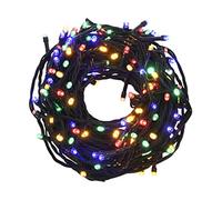 vidaXL LED Light String with 400 Multicolour LEDs, 40m Length, 8 Effects, Water, Indoor/Outdoor - Perfect for Christmas and Festive Décor