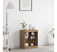 Vidaxl Led Sideboard Artisan Oak 60.5 X 37 X 67 Cm Engineered Wood