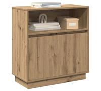 vidaXL LED Sideboard Artisan Oak 71 x 34.5 x 75 cm Engineered Wood