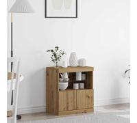 Sideboard with LED Lights Cupboard Highboard Storage Buffet Cabinet vidaXL