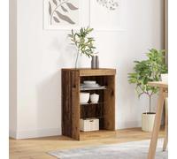 Sideboard with LED Lights Cupboard Highboard Storage Buffet Cabinet vidaXL