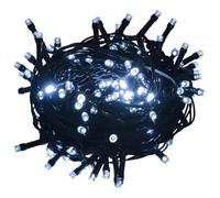 vidaXL LED String with 150 LEDs Cold White 15 m PVC UK HOT