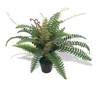 Vidaxl Artificial Fern Plant With Pot 60 Cm Green, Green