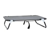 vidaXL Light Grey Folding Bed for Dogs M in Oxford Fabric and Steel