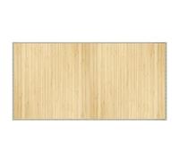 vidaXL Rug Floor Mat Area Rug Carpet Runner Rectangular Light Natural Bamboo