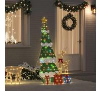 Vidaxl Lighted Christmas Tree With 3 Gift Boxes 2D Warm White 180 Cm