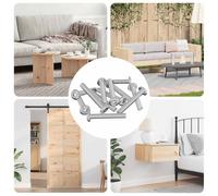 vidaXL Lock Screw Plain 2514 pcs Silver Steel