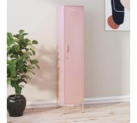 Vidaxl Locker Cabinet Pink 35X46X180 Cm Steel