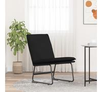 vidaXL Lounge Chair Black 52x75x76 cm Fabric
