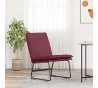 vidaXL Lounge Chair Wine Red 52x75x76 cm Fabric